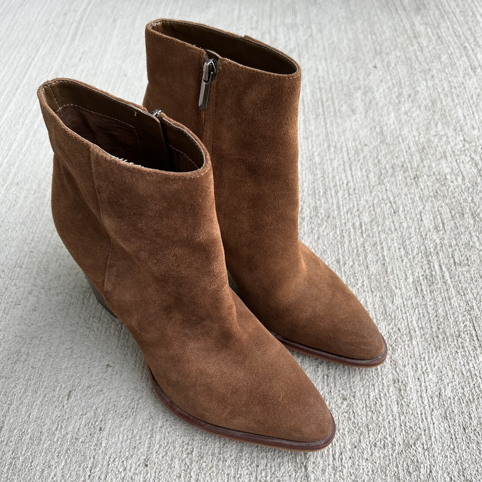 Sam Edelman Blake Suede Ankle Booties 
