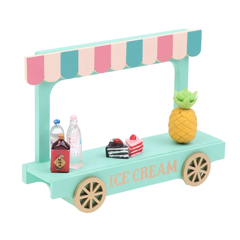 Wooden ice cream van sale