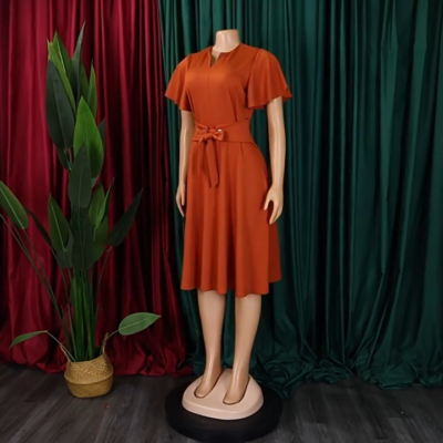 Women's Pleated Midi Dress A line Sexy A-line Sundress Wedding Guest Dresses  | eBay