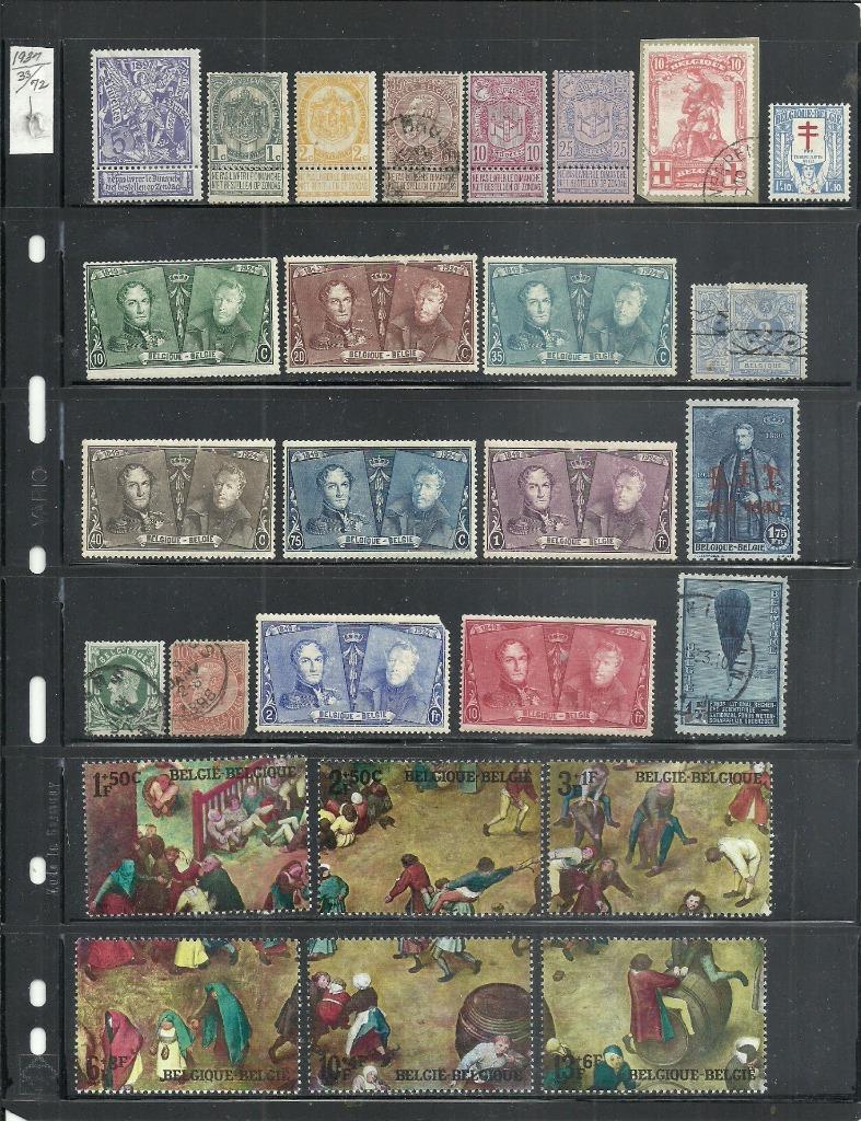 120 M/U BELGIUM STAMPS eBay