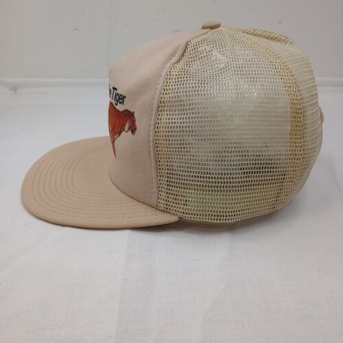 Gorra de colección Exxon "Corre con el tigre" marketing Snapback extremadamente rara - Imagen 3 de 8