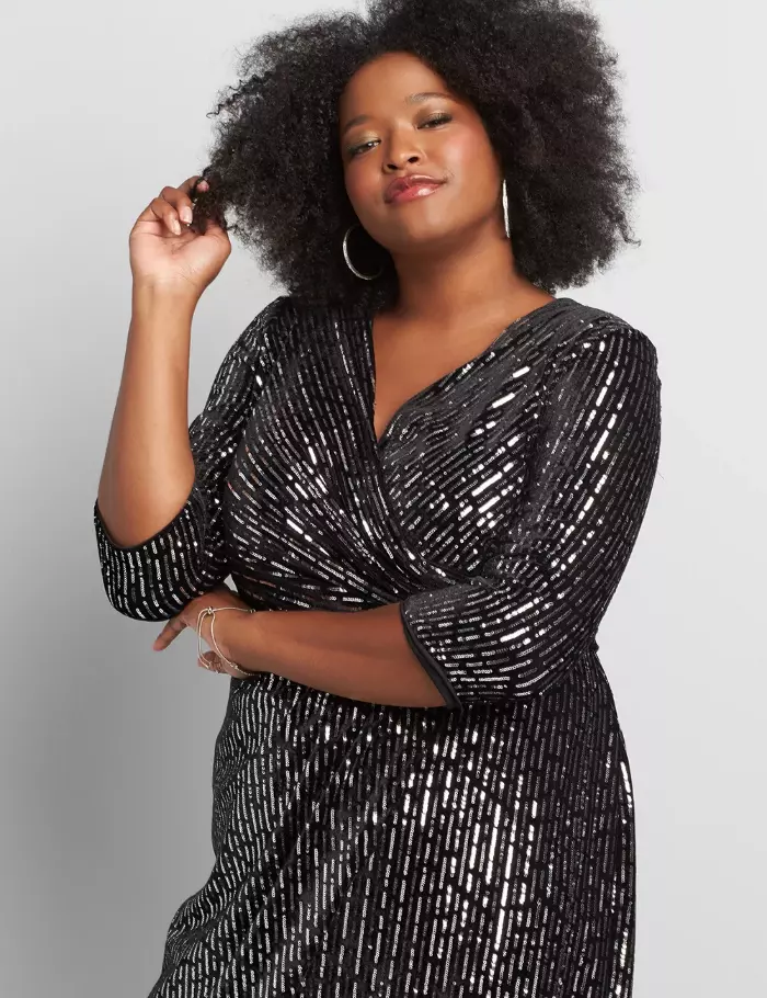 Lane bryant hotsell sequin dresses