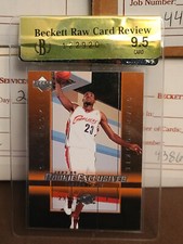LEBRON JAMES 2003-04 ROOKIE EXCLUSIVES 1 BGS 9.5