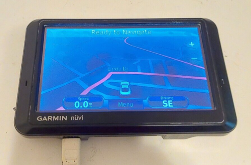 Garmin Nuvi 765 Black 4.3" Touchscreen Rechargeable GPS Navigator - LCD DAMAGE - Picture 4 of 6