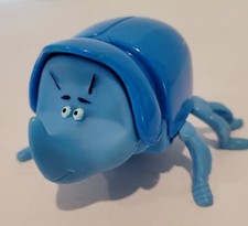 DISNEY PIXAR BUGS LIFE BLUE BEETLE MCDONALDS HAPPY MEAL WIND UP PLASTIC TOY
