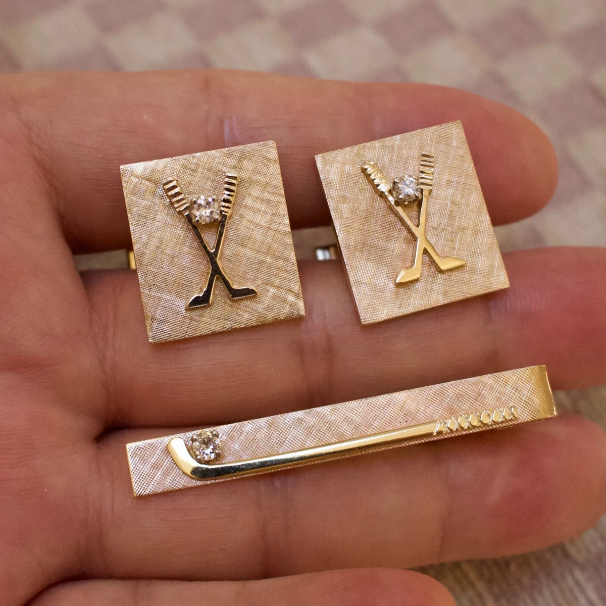 Cufflinks & Tie Pin Set