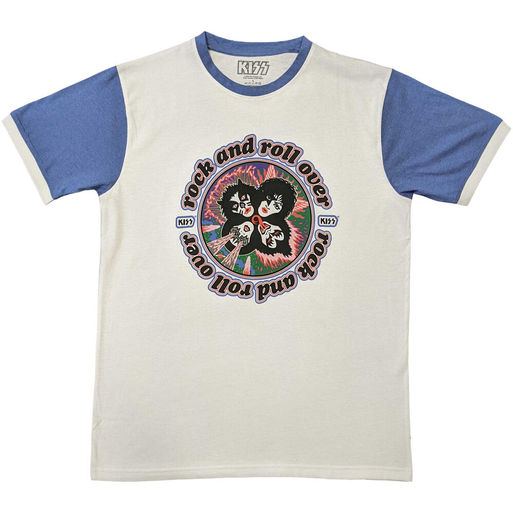 Kiss - Rock And Roll Over - Raglan t-shirt | eBay