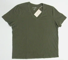 Women's Universal Thread V-Neck Tee Shirt - Green - XXL