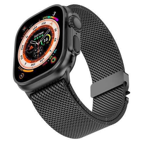 Correa de reloj pulsera milanesa para Apple Watch Ultra 2 49 mm 46 mm 45 mm - Imagen 12 de 18