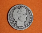 1910 Barber Quarter Dollar #P11456