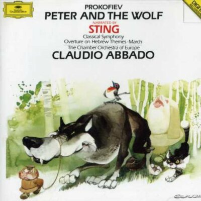 Peter & the Wolf by Claudio Abbado (CD, 1991) Narrated by Sting New Sealed