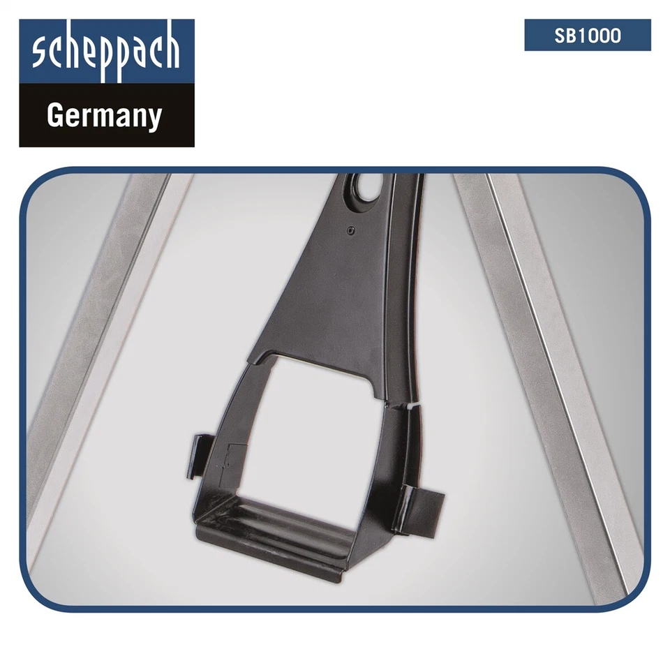 Scheppach SB1000 Spannbock Klemmbock mobil Werkbank Arbeitsbock klappbar Metall - Bild 3 von 4