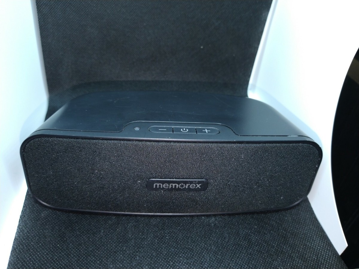 Memorex MW212 Wireless Bluetooth for iPhone Speaker Black Universal Line-In