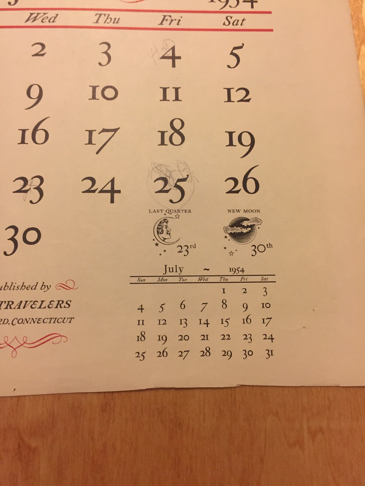 Currier & Ives “Haying-Time The Last Load” June 1954 Calendar Page | eBay