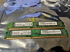 8GB (2 x 4GB) Kingston KVR16N11S8/4  Low Profile PC3-12800 DDR3 Memory (#402)