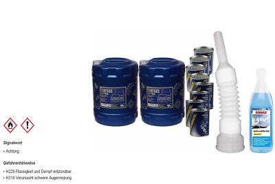 20L MANNOL Motoröl SAE 10W-40 DIESEL EXTRA inkl. Additiv Auslaufschlauch