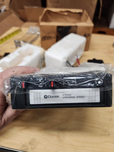 Clarion 8 track tape deck 1978 Mazda RX7 450C