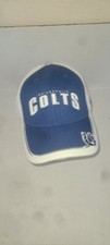 Indianapolis Colts Reebok NFL Hat Cap Adjustable Strapback White Blue Nwot