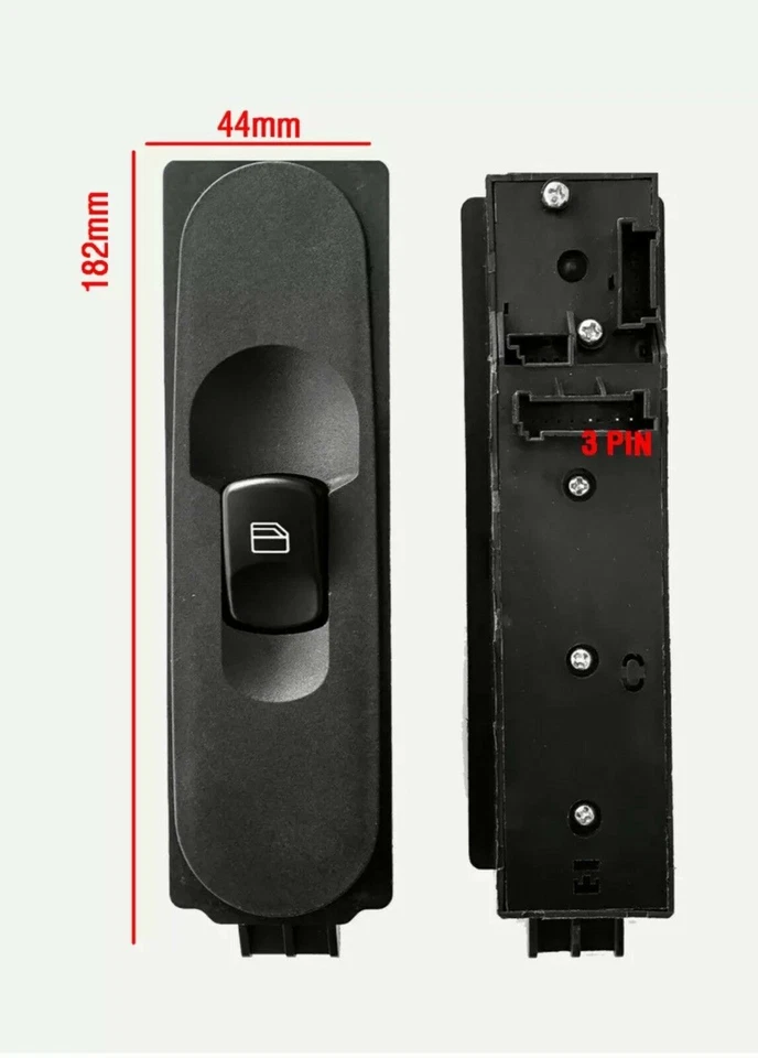 Juego regulador interruptor ventana eléctrica izquierda derecha Dodge Sprinter 250 350 2007 2017 Foto 4 de 4