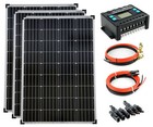 Solar Set 12V 300 Watt Solarpanel Solaranlage Garten Camping 1000mm 20A 0% MwSt