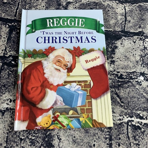 Reggie Twas The Night Before Christmas Story Book Personalized Name Ebay