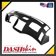 DashSkin Molded Plastic Dash Cover Overlay for 03-05 Infiniti FX35 FX45 in Black