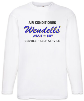 Wendell's Wash N Dry Langarm T-Shirt Fiona Gallagher Shameless Launderette
