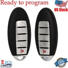 2 For 2016 2017 2018 Nissan Altima Maxima Keyless Smart Remote Car Key Fob 5b