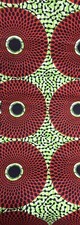 Veritable High Target Wax Prints. Handmade, 100 Cotton, African, 6yds.