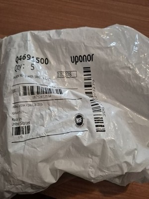 Bag of 5 1-1/2'' Uponor Espansion ProPEX Ring with Stop Q4691500
