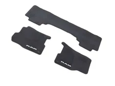 NEW OEM 2019-2024 Ram 1500 Floor Mat Kit, Front And Rear - Mopar 6BR211X7AB