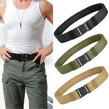 Tactical Belt Military Hiking Rigger 2" Web Work Belt with Quick Release Buckle