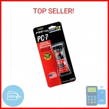 PC Products PC-7 Epoxy Adhesive Paste, Two-Part Heavy Duty, 2oz in Two Jars, Cha