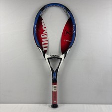 Wilson K Factor Four Tennis Racket - 4 1/4, Unstrung, OS, NEW With Tags, NOS