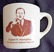 1948 HUBERT H. HUMPHREY HISTORIC CIVIL RIGHTS SPEECH @ DNC COMMEMORATIVE MUG