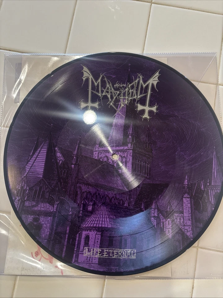 MAYHEM - LIFE ETERNAL ORG LIM. NUM. PICTURE DISC 2020 DARKTHRONE,SATYRICON - Image 2 of 3