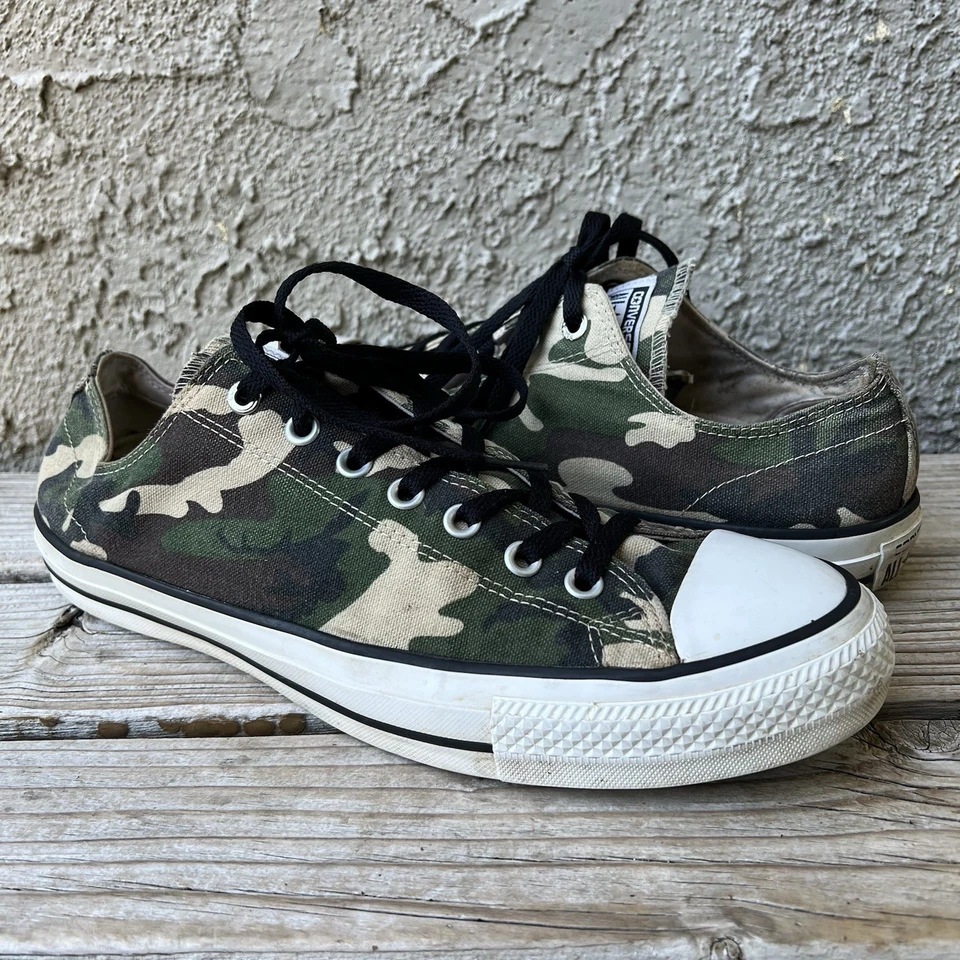 Converse Shoes Men Size 13 Chuck Taylor All Star Camouflage Sneakers Skate - Image 2 of 4