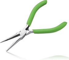 Small Needle Nose Pliers for Jewelry Making, 5 Inches Long Nose Pliers with Long