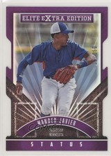 2015 Panini Elite Extra Edition Status Purple Die-Cut /150 Wander Javier a0s