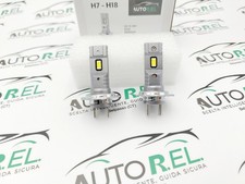 LAMPADINE H7 LED CANBUS FARI AUTO MOTO LAMPADE LUCE BIANCA LED H7 12V PLUG PLAY