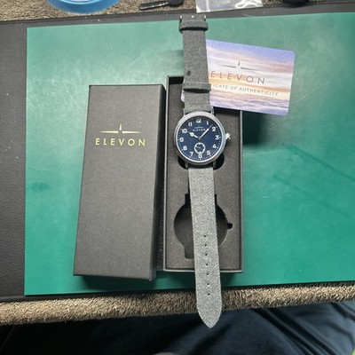 Elevon Men's Quartz Watch Blue Dial