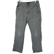 Ariat Men  s Pants 30x32 Fire Resistant Gray FR CAT 2 Workwear Utility Bootcut M4