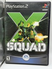 X Squad Playstation 2 PS2 CIB Complete Game Disc W Manual