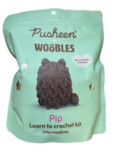 Pusheen X Woobles-Pip Crochet Kit-New-With Special Hook