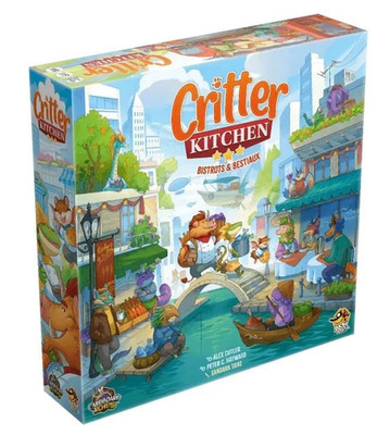 Critter Kitchen Board Game by Cardboard Alchemy NEW in Shrink