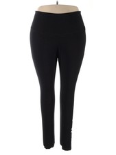 Adidas Women Black Active Pants 3X Plus