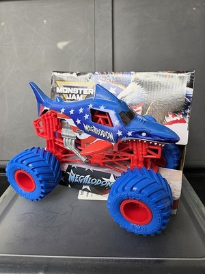 Monster Jam Megalodon Stars And Stripes 1:24 Scale NEW