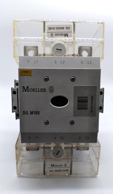 Moeller DIL M185 Contactor 600V 225A w/Coperture 