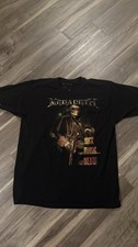 MEGADETH 2023 CRUSH THE WORLD TOUR CONCERT Band T-shirt XL Extra Large Rock