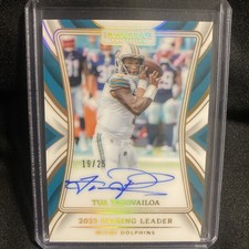 2024 Panini Immaculate Collection 2023 Passing Leader Tua Tagovailoa /25 Auto